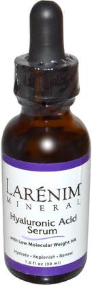 Larenim, Hyaluronic Acid Serum, 1 fl oz (30 ml) ,الصحة، مصل الجلد، الجمال، حمض الهيالورونيك الجلد
