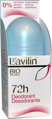 Lavilin, 72h Deodorant, 2.1 oz (60 ml) ,حمام، الجمال، مزيل العرق