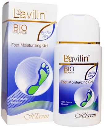 Lavilin, Foot Moisturizing Gel, 100 ml ,حمام، الجمال، قدم قدم الرعاية
