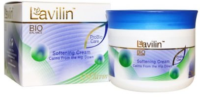 Lavilin, Softening Cream, 100 ml ,حمام، الجمال، الكريمات، أسفل