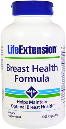 Life Extension, Breast Health Formula, 60 Capsules ,الصحة، المرأة