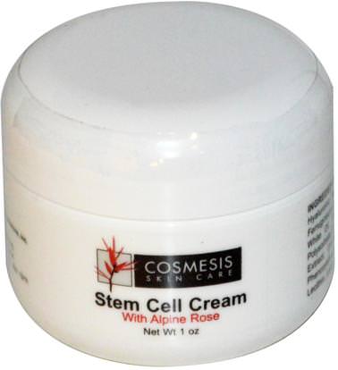 Life Extension, Cosmesis Skin Care, Stem Cell Cream, With Alphine Rose, 1 oz ,الجمال، العناية بالوجه، الكريمات المستحضرات، الأمصال