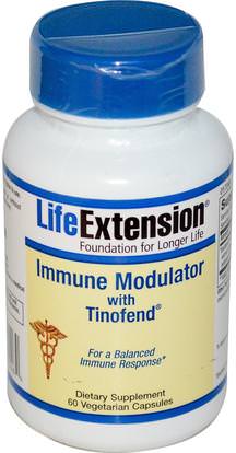 Life Extension, Immune Modulator with Tinofend, 60 Veggie Caps ,والصحة، والانفلونزا الباردة والفيروسية، ونظام المناعة
