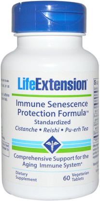Life Extension, Immune Senescence Protection Formula, 60 Veggie Caps ,والصحة، والانفلونزا الباردة والفيروسية، ونظام المناعة