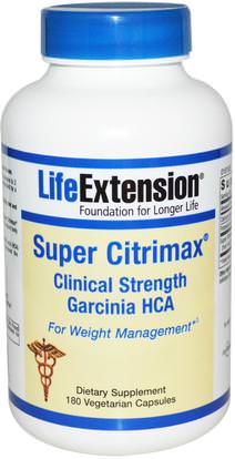 Life Extension, Super Citrimax, 180 Veggie Caps ,والصحة، والنظام الغذائي