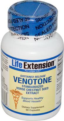 Life Extension, Venotone, 60 Capsules ,والصحة، والنساء، ودوالي الوريد الرعاية