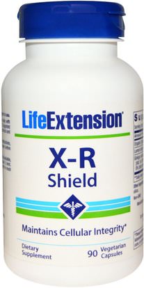 Life Extension, X-R Shield, Maintains Cellular Integrity, 90 Veggie Caps ,الصحة