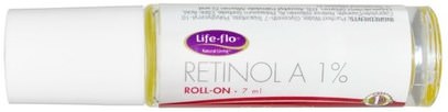 Life Flo Health, Retinol A 1% Roll On, 7 ml ,الصحة، مصل الجلد، الجمال، العناية بالوجه، ريتينول الجلد