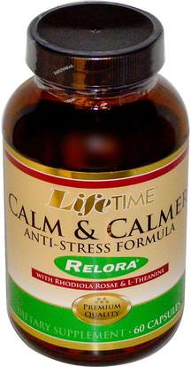 Life Time, Calm & Calmer, 60 Capsules ,والصحة، ومكافحة الإجهاد