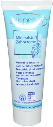 Logona Naturkosmetik, Logodent, Mineral Toothpaste, 2.5 fl oz (75 ml) ,حمام، الجمال، يهتم الجسم، معجون أسنان