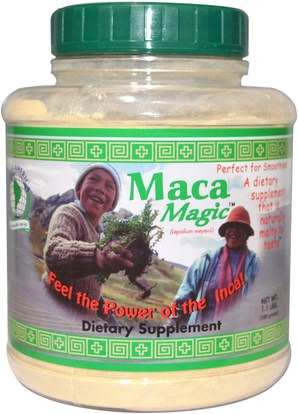 Maca Magic, Maca Magic (Lepidium Meyenii), 1.1 lbs (500 g) ,المكملات الغذائية، أدابتوغن
