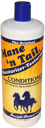 Mane n Tail, Conditioner, Moisturizer-Texturizer, 32 fl oz (946 ml) ,حمام، الجمال، الشعر، فروة الرأس، الشامبو، مكيف، مكيفات