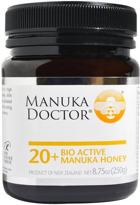 Manuka Doctor, 20+ Bio Active Manuka Honey, 8.75 oz (250 g) ,الطعام، العسل، مانوكا العسل