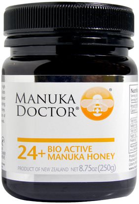 Manuka Doctor, 24+ Bio Active Manuka Honey, 8.75 oz (250 g) ,الطعام، العسل، مانوكا العسل