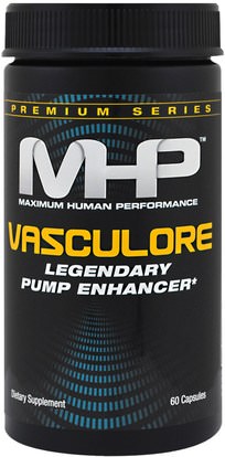 Maximum Human Performance, LLC, Premium Series, Vasculore, Legendary Pump Enhancer, 60 Capsules ,الرياضة، تجريب، العضلات