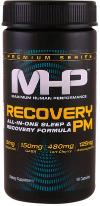 Maximum Human Performance, LLC, Recovery PM, 90 Capsules ,والرياضة، والمكملات الغذائية