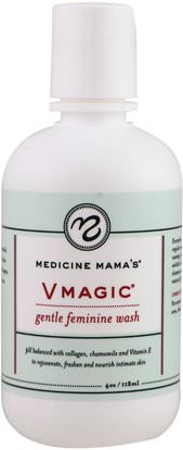 Medicine Mamas, VMagic, Gentle Feminine Wash, 4 oz (118 ml) ,الصحة، المرأة