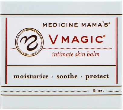 Medicine Mamas, Vmagic, Intimate Skin Balm, 2 oz ,الصحة، جلد، حمم، الجمال