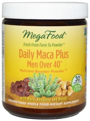 MegaFood, Daily Maca Plus, For Men, 1.57 oz (44.4 g) ,الصحة، الرجال، ماكا