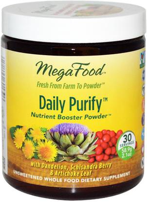 MegaFood, Daily Purify, 2.1 oz (58.9 g) ,المكملات الغذائية، مضادات الأكسدة، التخلص من السموم