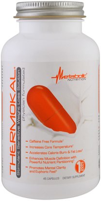 Metabolic Nutrition, Thermokal, Stimulant Weight Loss Solution, 45 Capsules ,والصحة، والنظام الغذائي