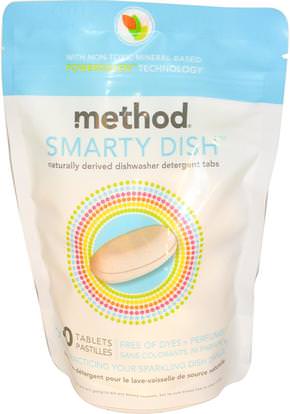 Method, Smarty Dish, 20 Tablets ,المنزل، غسل الصحون