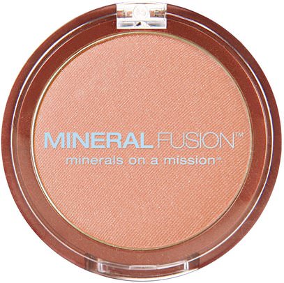 Mineral Fusion, Blush, Pale, 0.10 oz (3.0 g) ,حمام، الجمال، ماكياج، استحى