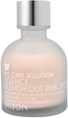 Mizon, Acence Blemish Pout Pink Spot, 1.01 oz (30 ml) ,حمام، الجمال، الصحة، حب الشباب