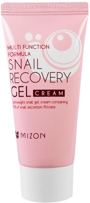 Mizon, Snail Recovery Gel Cream, 1.52 oz (45 ml) ,حمام، الجمال، تجميل الوجه، كير