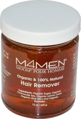 Moom, M4Men, Hair Remover, for Men, 12 oz (345 g) ,حمام، الجمال، رجل العناية الشخصية، دقة بالغة، فروة الرأس، رجل، دقة بالغة