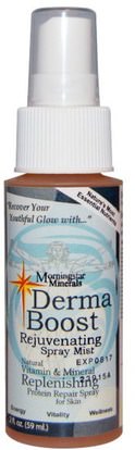 Morningstar Minerals, Derma Boost Rejuvenating Spray Mist, 2 fl oz (59 ml) ,Herb-sa