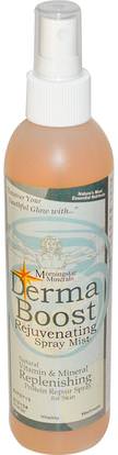 Morningstar Minerals, Derma Boost, Rejuvenating Spray Mist, 8 fl oz ,الجمال، أحبار الوجه