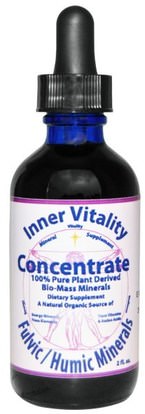 Morningstar Minerals, Inner Vitality, Concentrate, Fulvic/Humic Minerals, 2 fl oz ,Herb-sa