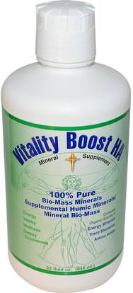 Morningstar Minerals, Vitality Boost HA, Mineral Supplement, 32 fl oz (946 ml) ,والملاحق، والمعادن