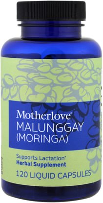 Motherlove, Malunggay (Moringa), 120 Liquid Capsules ,والمكملات الغذائية، والصحة، والمرأة