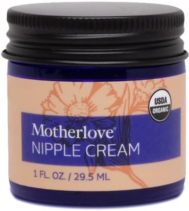 Motherlove, Nipple Cream, 1 oz (29.5 ml) ,صحة الطفل، تغذية الطفل، الرضاعة الطبيعية، أطفال الأطعمة