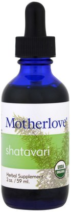 Motherlove, Organic Shatavari, 2 oz (59 ml) ,الصحة، المرأة