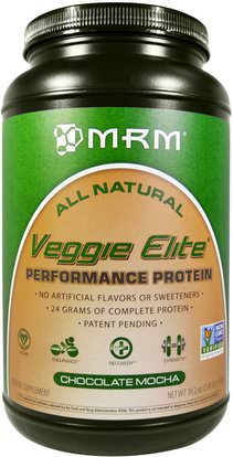 MRM, Veggie Elite, Performance Protein, Chocolate Mocha, 2.4 lbs (1,110 g) ,والرياضة، والرياضة، والبروتين