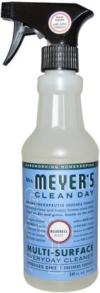 Mrs. Meyers Clean Day, Multi-Surface Everyday Cleaner, Bluebell Scent, 16 fl oz (473 ml) ,المنزل، المنظفات المنزلية