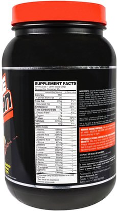 Herb-sa Nutrex Research Labs, Muscle Fusion, Advanced Protein Blend, Chocolate Banana Crunch, 2 lbs (907 g)