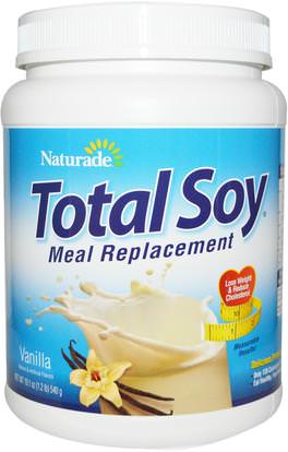 Naturade, Total Soy, Meal Replacement, Vanilla, 19.1 oz (540 g) ,Herb-sa