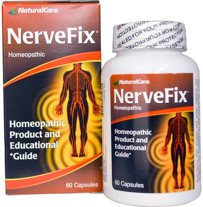Natural Care, Nerve Fix, 60 Capsules ,المكملات الغذائية، المثلية، الصحة