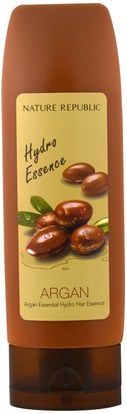 Nature Republic, Argan Essential Hydro Hair Essence, 3.89 fl oz (115 ml) ,حمام، الجمال، دقة بالغة، فروة الرأس