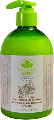 Natures Gate, The Original Moisturizing Liquid Soap, 12.5 fl oz (369 ml) ,حمام، الجمال، الصابون