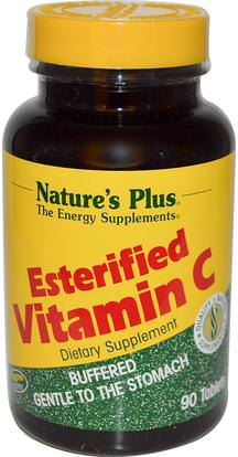 Natures Plus, Esterified Vitamin C, 90 Tablets ,الفيتامينات، فيتامين ج
