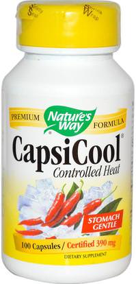 Natures Way, CapsiCool, Controlled Heat, 100 Capsules ,المكملات الغذائية، الأعشاب