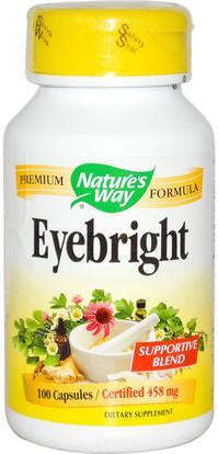 Natures Way, Eyebright, 458 mg, 100 Capsules ,المكملات الغذائية، الأعشاب