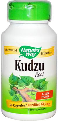 Natures Way, Kudzu, Root, 50 Capsules ,الأعشاب، كودزو