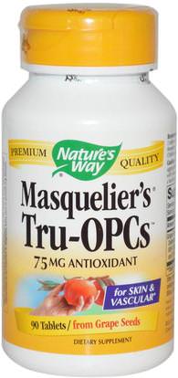 Natures Way, Masqueliers Tru-OPCs, 75 mg, 90 Tablets ,Herb-sa