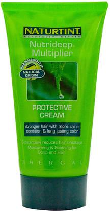Naturtint, NutriDeep Multiplier, Protective Cream, 5.28 fl oz (150 ml) ,حمام، الجمال، مكيفات، الشعر، فروة الرأس، الشامبو، مكيف
